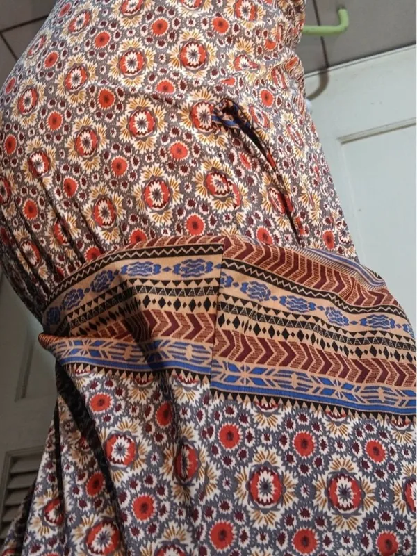 Funky, Colorful Jumpsuit, Excellent Condition, Size Large - Image 6