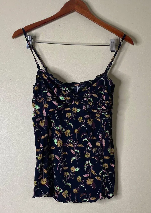 Free People Floral Top - Image 3
