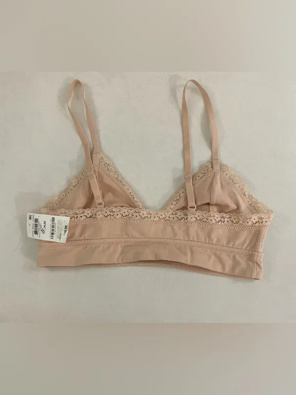 Jenni Intimates NWT Chai Being Lace Trim Bralette Size M - Image 3