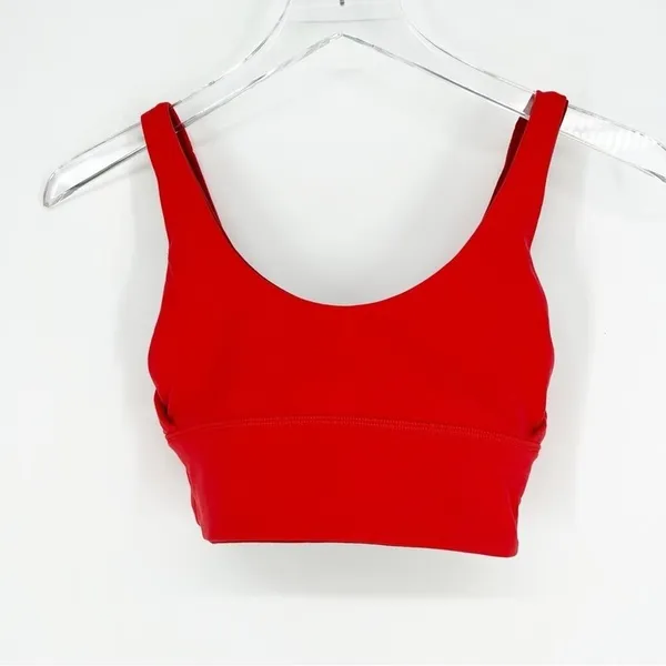 Lululemon Align A/B Cup‎ Sports Bra Women's Size 2 Mulled Wine Pilates Princess - Image 7