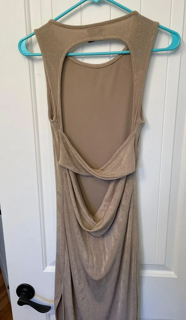 Hello Molly Gold Dress - Image 2