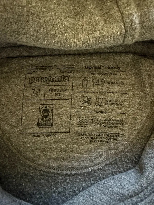Patagonia Women’s Gray Hoodie - Image 5