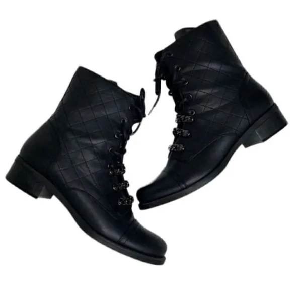 Guess Black Ankle Boots(Size 11M) - Image 4