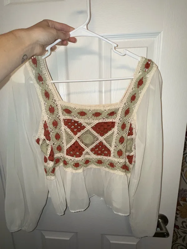 Handmade Crochet Top - Image 4