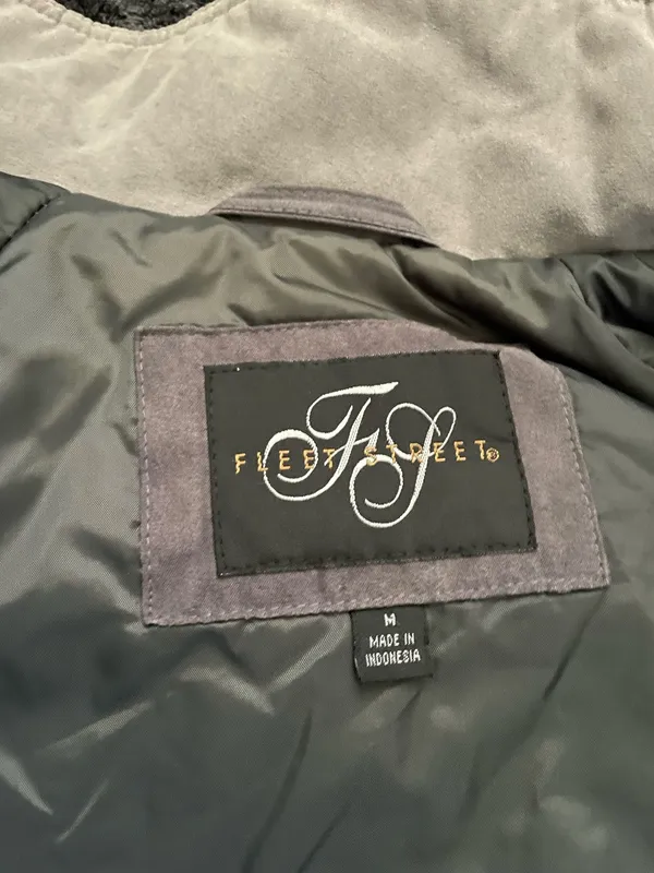 Fleet Street Green Olive Utility Jacket - Image 11