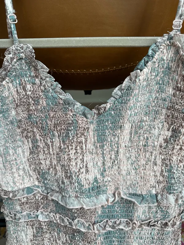 Karlie Chiffon Cami Smock Dress - Image 3