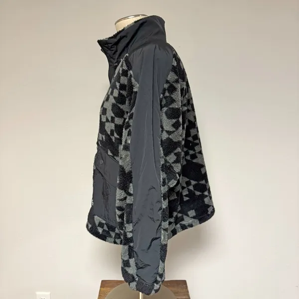 *NEW* Joy Lab Printed High Pile Fleece Jacket - Image 4