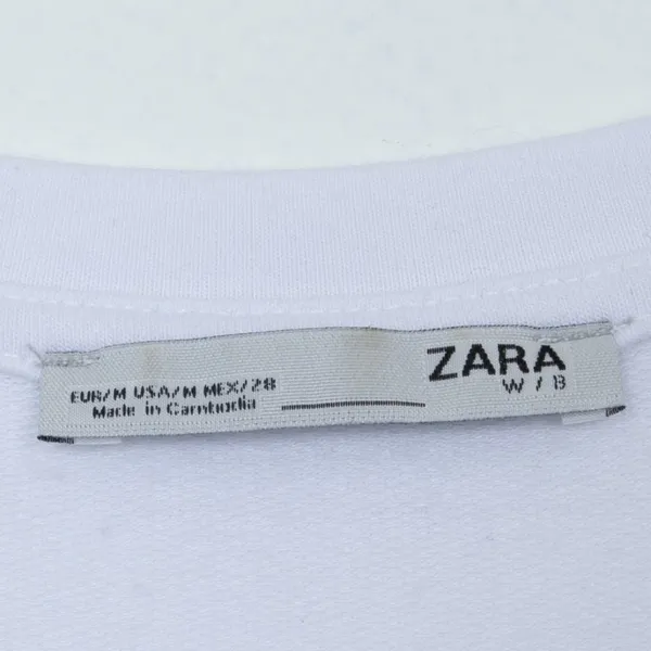Zara‎ Sleeveless Ruffle Hem Shift Dress Size Medium - Image 5