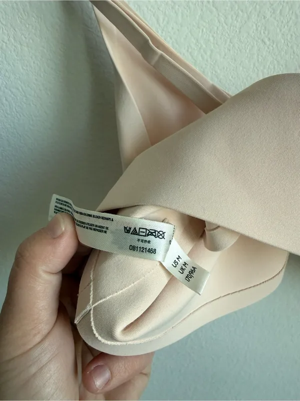 Intimately Free People Beige Nude Bralette Wireless Adjustable Straps Size M - Image 9