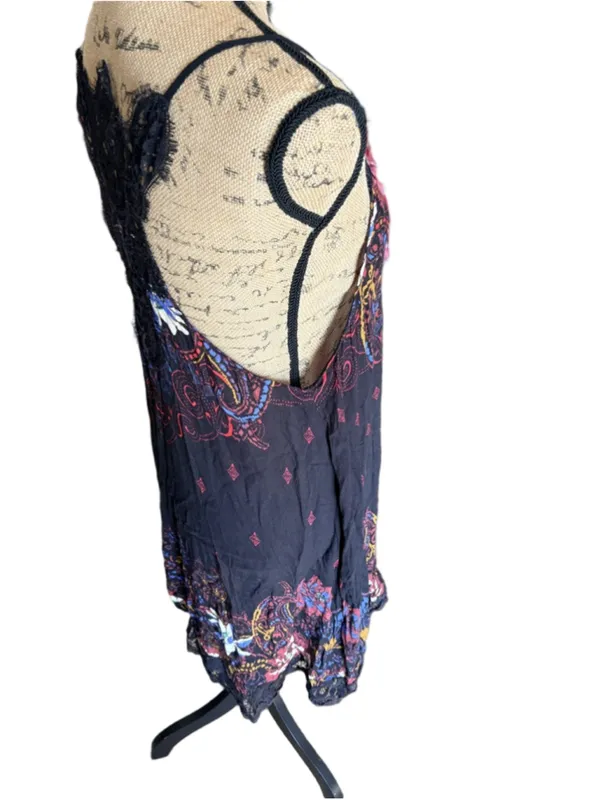 Free People "Who's Sorry Now" Slip Dress Size M - Image 5