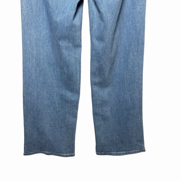 Old Navy Women's High Rise Wow Wide Leg Jeans Sz 2 Stretch Light Wash Minimalist - Image 7