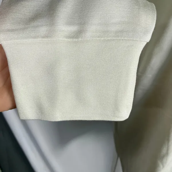 Lou & Grey Signaturesoft Tunic Top Medium Moonlight Ivory Long Sleeve Nordstrom‎ - Image 6