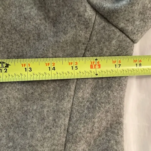 Old Navy Women’s Peacoat XS Gray Double Breasted Winter Jacket Coat - Image 5