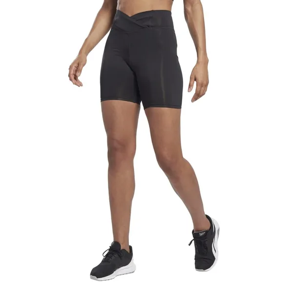 NWT Reebok Womens Basic Bike Shorts HT4921 Night Black XS - Image 4