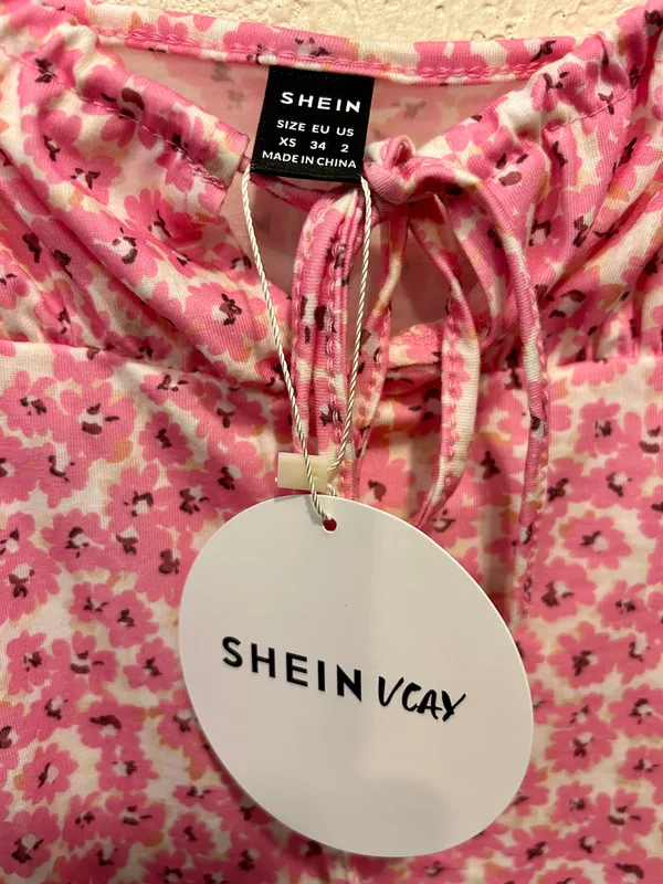 SheIn NWT - - Pink Floral Sundress - Size XS - Image 3