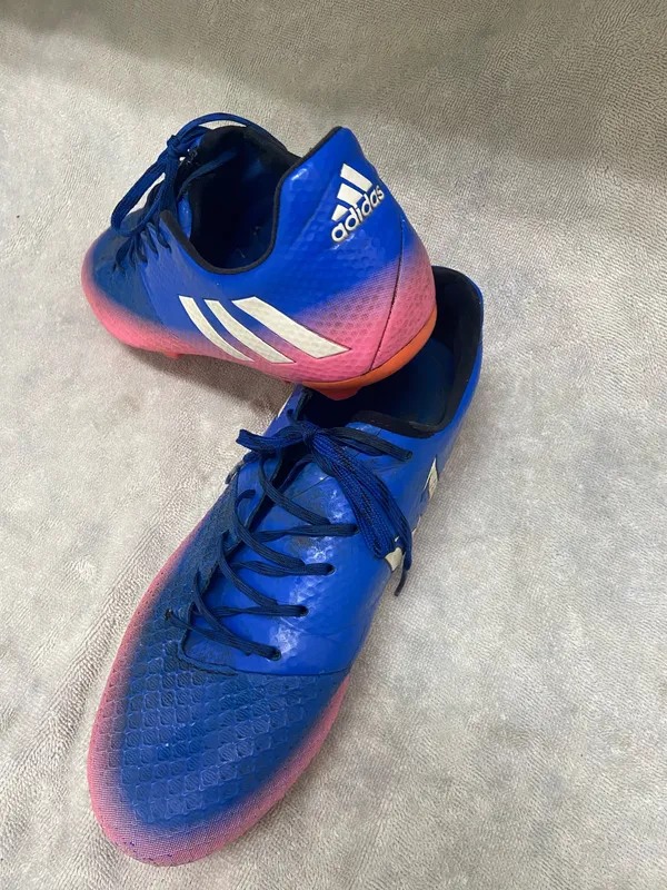 adidas Blue Soccer Cleats for Youth, Athletic Football Footwear, Sports Shoes - Image 3