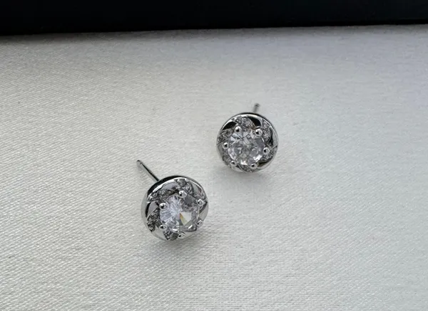 8mm CZ Stud Earrings for Men Women,Streetwear Hip Hop Unisex Earrings - Image 4