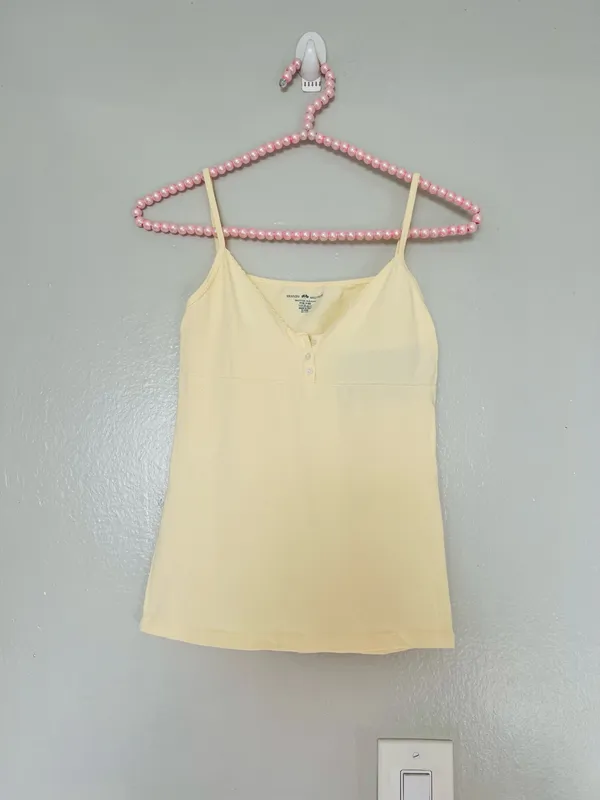 Brandy Melville Yellow Tank and Short Set - OS - Image 2