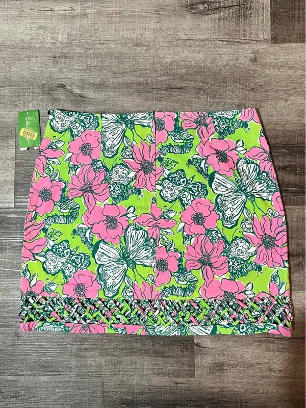 LILLY PULITZER Roslyn Skirt in New Green Bloomin’ Cacoonin’ - Image 3