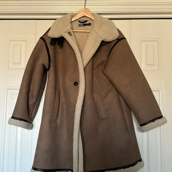ZARA Winter Jacket Small (fits like a medium) - Image 2