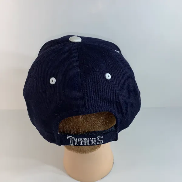 National Football League Team Apparel Tennessee Titans Hat Cap Unisex Adult Adjustable Blue-Football - Image 4