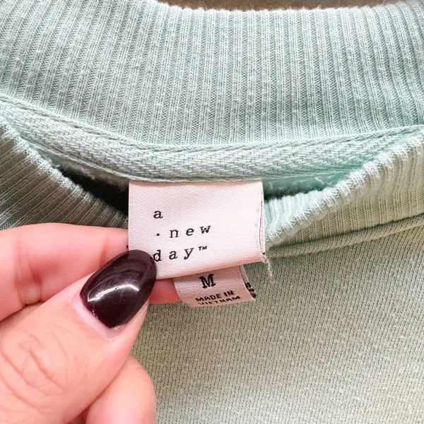 A New Day Mint Pullover Sweatshirt - Medium - Image 3