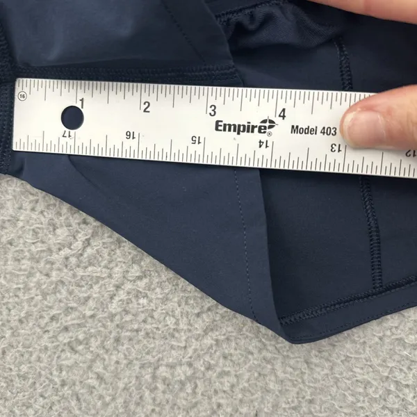 Lululemon Speed Up Shorts Mid Rise 3.5" Navy Blue Athletic Athleisure Women's 8 - Image 8