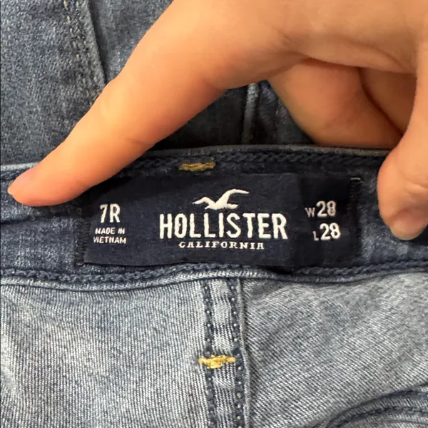 Hollister Ultra High-Rise Advanced Stretch Ripped Skinny Jeggings jeans size 28 - Image 11