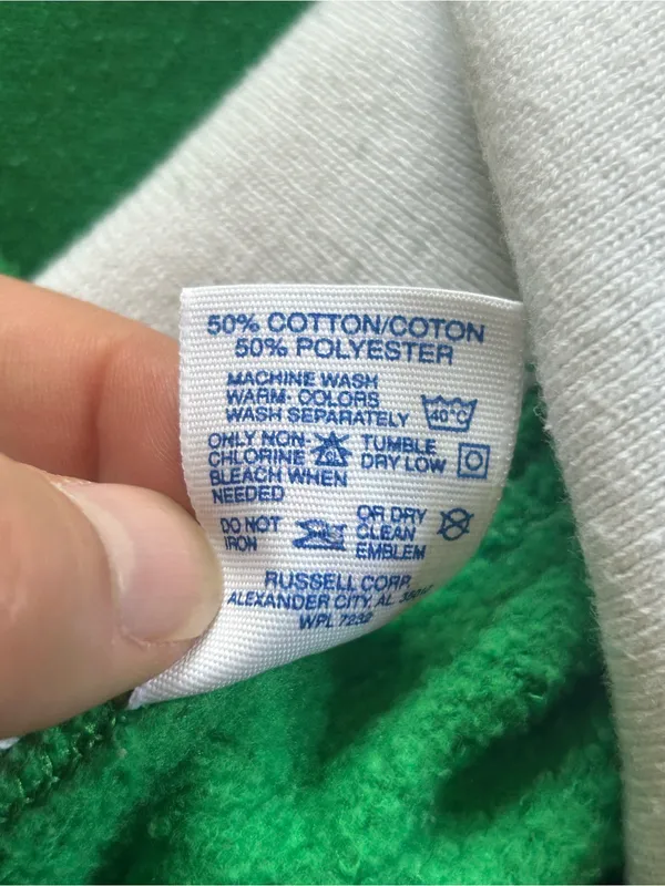 Vintage St. Patrick’s Day Shamrock Pullover Size S Cottage Grandmacore 90s - Image 9