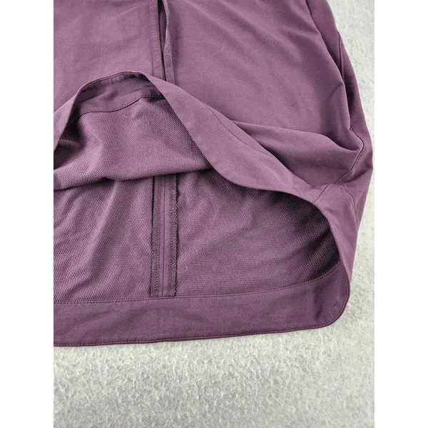 Athleta Midtown Skirt Wild Bloom Purple Elastic Waist Athleisure Womens Sz Small - Image 2