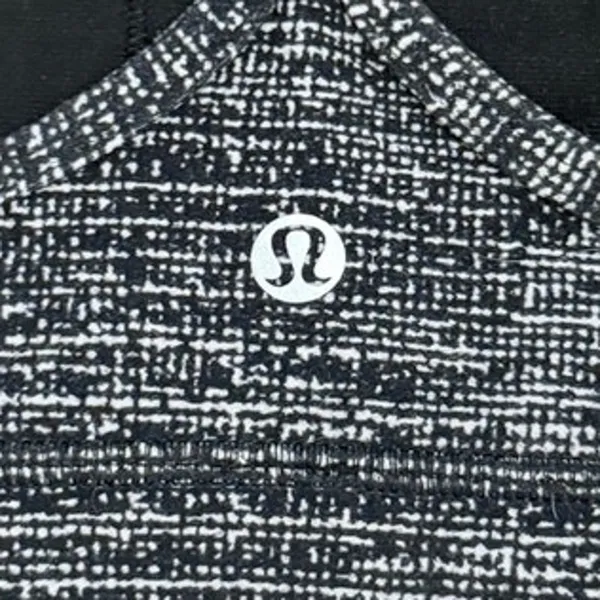 Lululemon Flow Y Bra Wee Are From Space Dark Carbon Ice Grey Nulu Yoga 6 Medium - Image 3