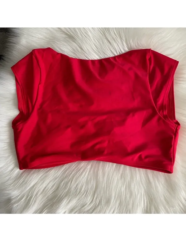 Holister swim suit top Red Size M - Image 4