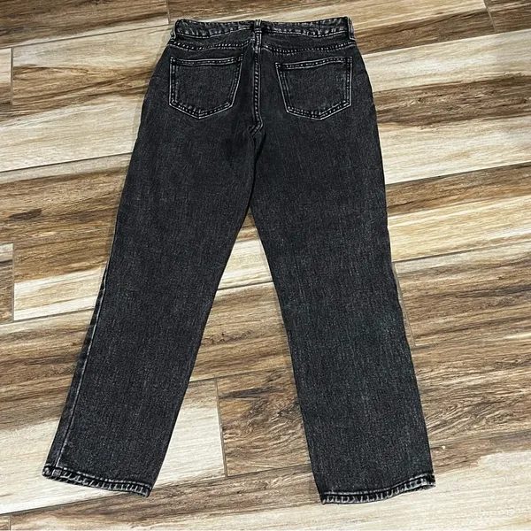 Pacsun black gray mom jeans - Image 4