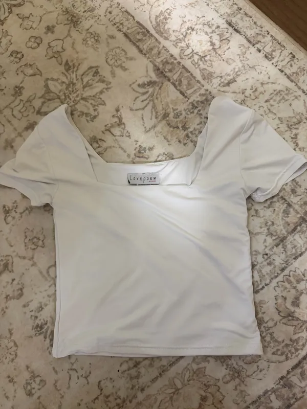 cropped athletic top White Size M - Image 3