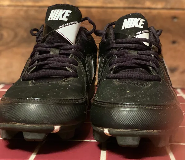 Nike Black/White MVP Keystone Low Le Cleats -7.5(women’s 9) - Image 5