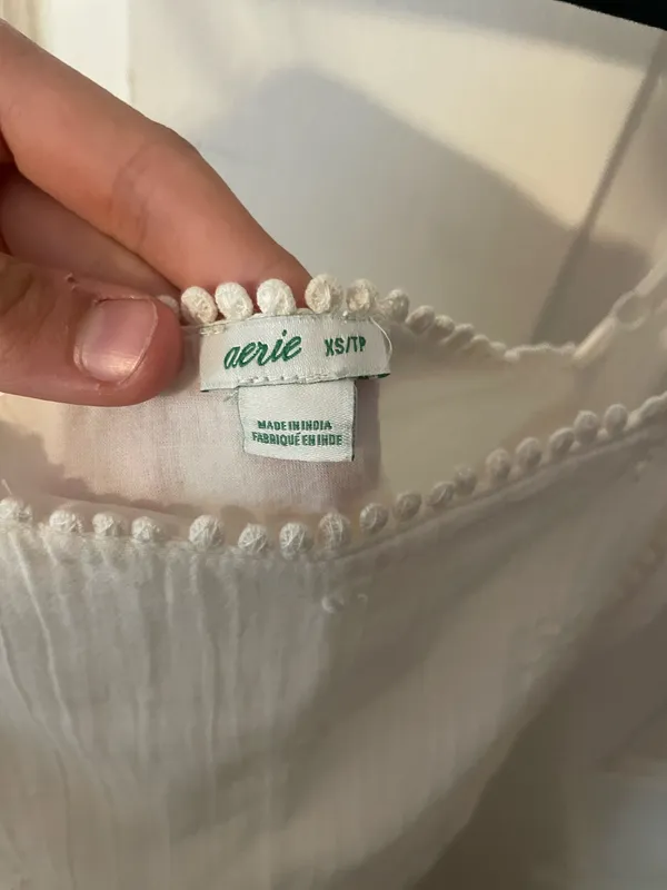 Aerie White Dress - Image 3