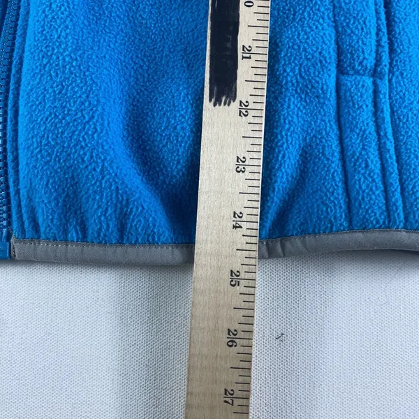 The North Face Jacket Girls XL‎ Full Zip Pockets Blue Fleece Outdoor TNF Youth - Image 9
