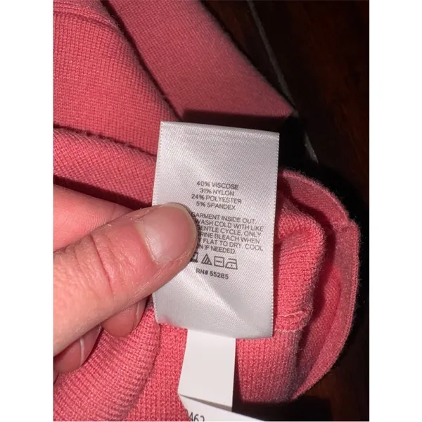 $58 NWT Express pink crop sweater tank XL - Image 8