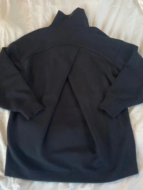 Lululemon Modal Blend Turtleneck Tunic Womens 6 Black Athleisure Minimal Relaxed - Image 2