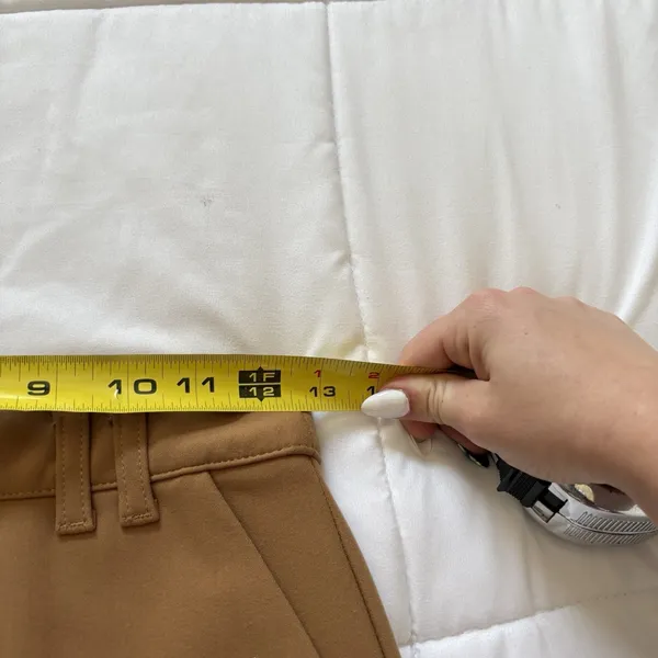 Zara Mini Skirt Womens XS Brown‎ Pockets Officechic Corpcore Business Casual - Image 6