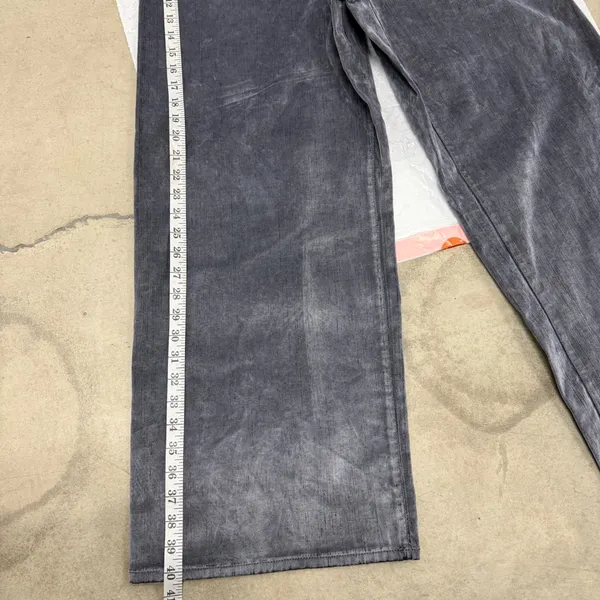 Universal‎ Thread High-Rise Sailor Wide Leg Corduroy Pants Blue 14R New - Image 6