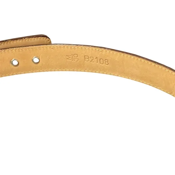 Brighton Womens Belt Brown Croc Embossed Western Buckle Size M 30 - Image 4