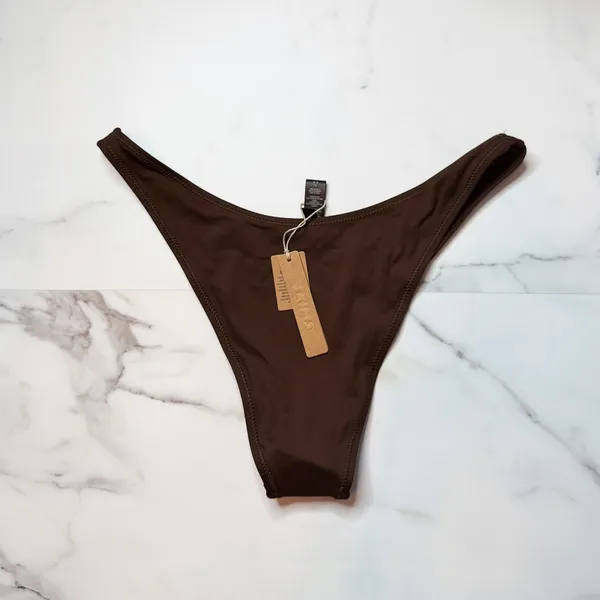 NWT Skims Signature Swim Cheeky Tanga Bikini Bottom - Image 3