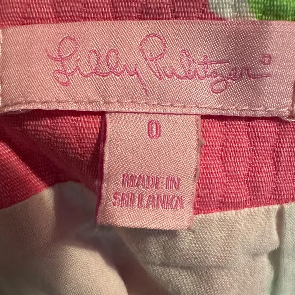 Lilly Pulitzer Lavender Skirt in 'It's A Delicacy' Print, Size 0 - Image 4