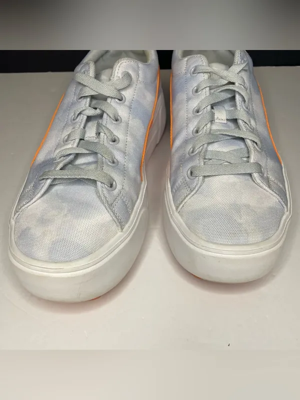 PUMA Kaia Platform Hazy Summer Women's Sneakers Tie-Dye Peach Blue White Size 10 - Image 5