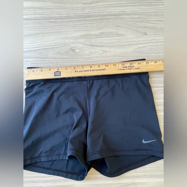 Nike Pro Women's Dark Gray Athletic Shorts - Image 3