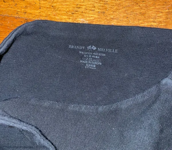 Brandy Melville Black Alexis Halter Top - Image 3