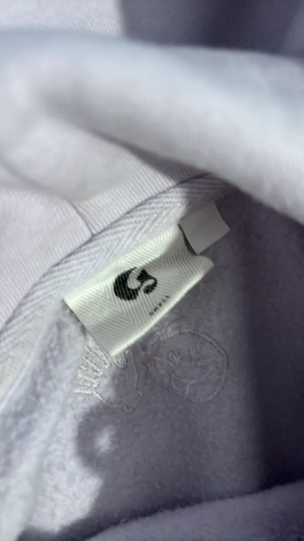 glossier hoodie White - Image 2