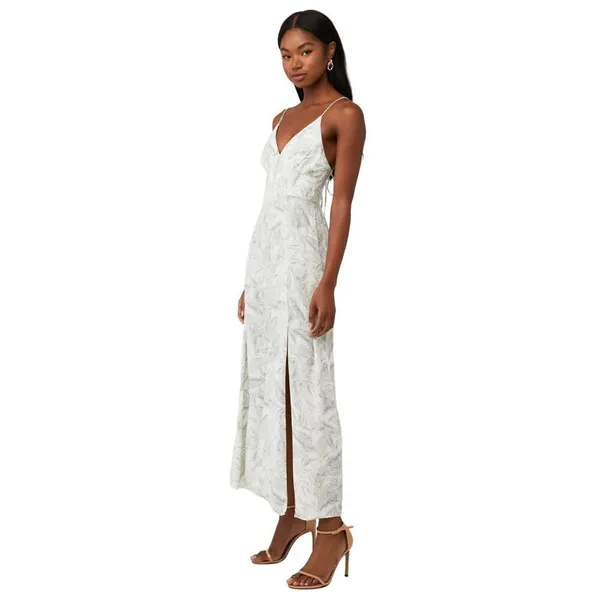 MinkPink Providence Midi Dress in White Small Womens Cocktail Slip Satin - Image 3