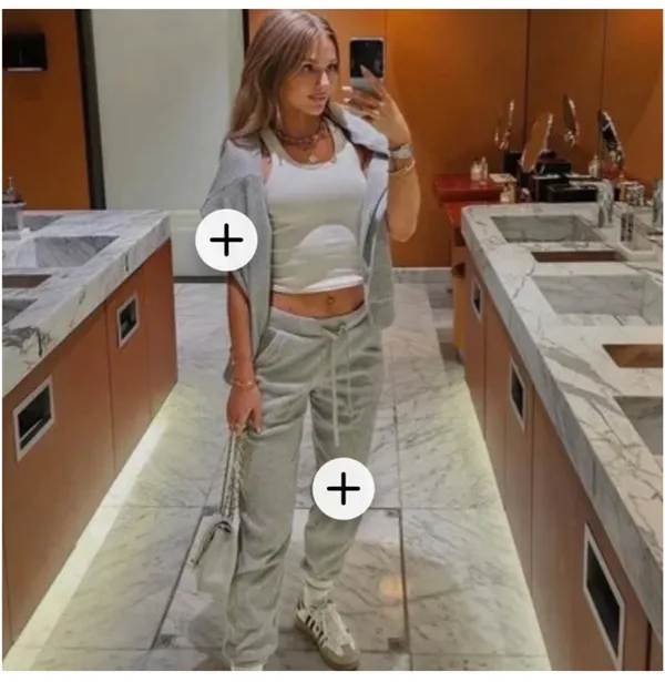 Alo Muse Yoga Sweatpants and sweatshirt set  - Image 9